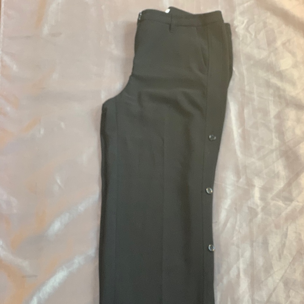 WHBM wide leg pants: Black